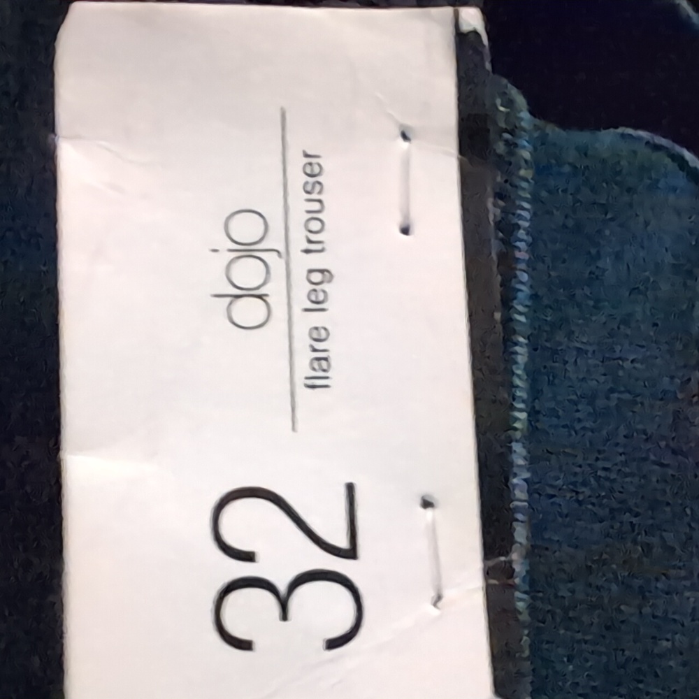 7 For All Mankind Dojo in Blue Black Jeans... Size 32 - Picture 13 of 15
